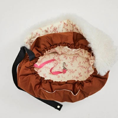 ルイスドッグ louisdog Amber Fur Sling Bag【小型犬 犬用 キャリーバッグ スリングバッグ カバン セレブ】