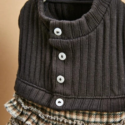 ルイスドッグ louisdog Heritage Check Cardigan【小型犬 犬服 トップス アウター カーディガン 羽織り セレブ】