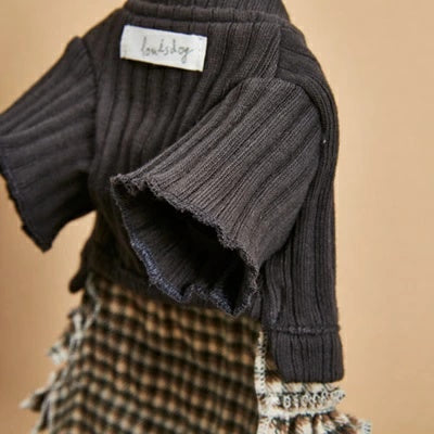 ルイスドッグ louisdog Heritage Check Cardigan【小型犬 犬服 トップス アウター カーディガン 羽織り セレブ】