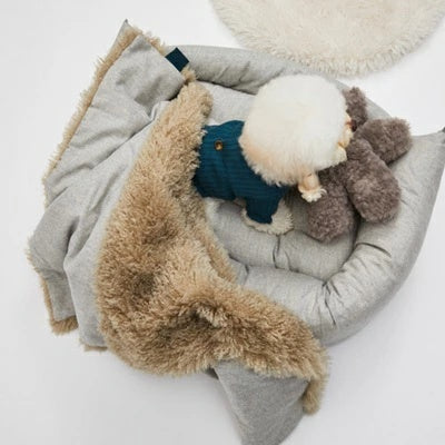 ルイスドッグ louisdog Brushed Whisper Blanket【小型犬 犬用 ブランケット セレブ】
