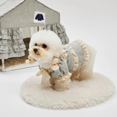 ルイスドッグ louisdog Romantic Puff【小型犬 犬服 トップス 長袖 セレブ】