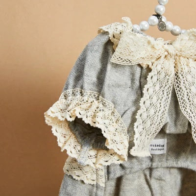 ルイスドッグ louisdog Romantic Puff【小型犬 犬服 トップス 長袖 セレブ】