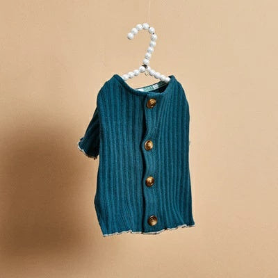 ルイスドッグ louisdog Lyons Blue Cardigan【小型犬 犬服 トップス カーディガン セレブ】