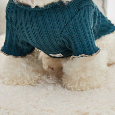 ルイスドッグ louisdog Lyons Blue Cardigan【小型犬 犬服 トップス カーディガン セレブ】