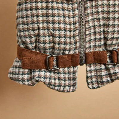 ルイスドッグ louisdog Olive Mocha Walking Jacket【小型犬 犬服