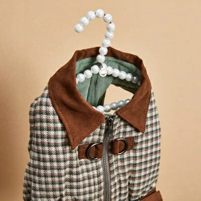 ルイスドッグ louisdog Olive Mocha Walking Jacket【小型犬 犬服