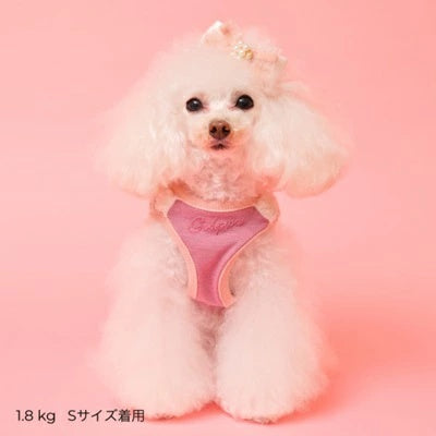 ゴッドピヴァ GODPIVA★ご予約★テラボアふわもこルームタンク （フラワー柄）【小型犬 犬服 トップス タンクトップ セレブ】