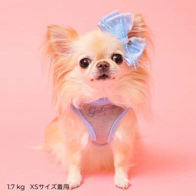ゴッドピヴァ GODPIVA★ご予約★テラボアふわもこルームタンク （リボン柄）【小型犬 犬服 トップス タンクトップ セレブ】