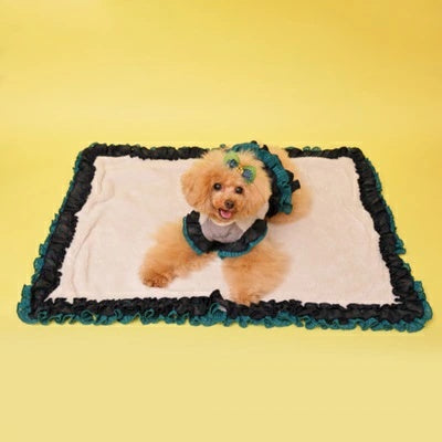 ゴッドピヴァ GODPIVA★ご予約★あったかテラボアチェックブランケット【小型犬 犬用 ブランケット セレブ】