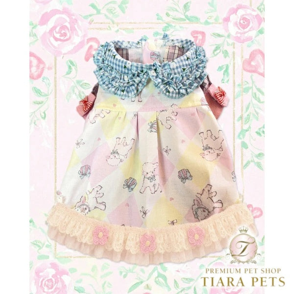 J&Kアニマルズ J&K animals☆予約受付中☆メイちゃんシャツOP【小型犬 犬服 トップス シャツ ワンピース ドレス】