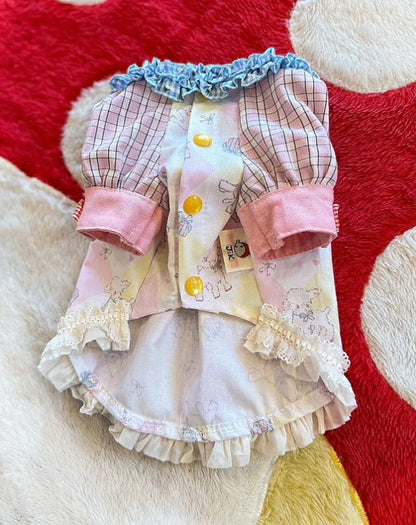 J&Kアニマルズ J&K animals☆予約受付中☆メイちゃんシャツOP【小型犬 犬服 トップス シャツ ワンピース ドレス】