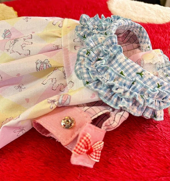 J&Kアニマルズ J&K animals☆予約受付中☆メイちゃんシャツOP【小型犬 犬服 トップス シャツ ワンピース ドレス】