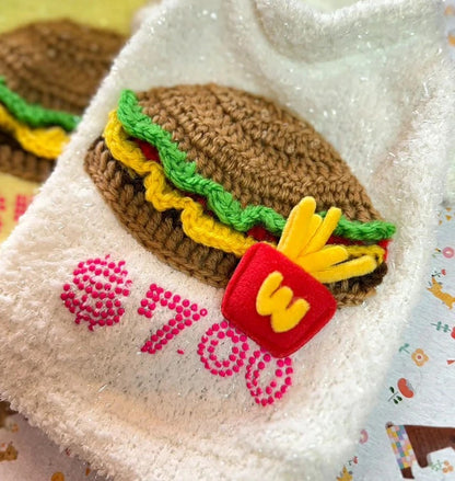 J&Kアニマルズ J&K animals☆予約受付中☆ハンバーガーセーター【小型犬 犬服 トップス セーター ニット】