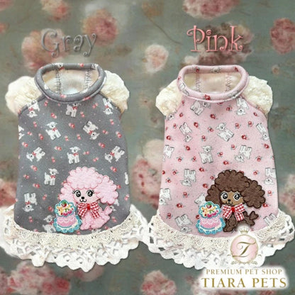 J&Kアニマルズ J&K animals☆予約受付中☆ガーリー ワンピース【小型犬 犬服 ワンピース スカート ドレス】