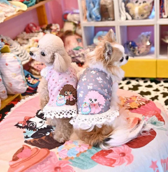 J&Kアニマルズ J&K animals☆予約受付中☆ガーリー ワンピース【小型犬 犬服 ワンピース スカート ドレス】