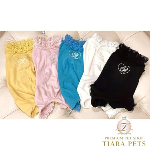 ブルブブ BUL BU-BU インナーロンパス ショート丈【小型犬 犬服 トップス キャミソール セレブ】