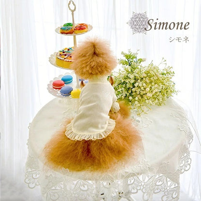 グラマーイズム Glamourism シモネ（Simone）【小型犬 犬服 トップス インナー ワンピース セレブ】