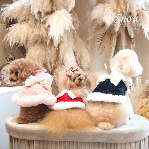 Glamorism Snow [Cappotto esterno per vestiti per cani di piccola taglia, berretto, cappello, celebrità]