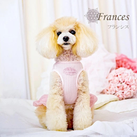 グラマーイズム Glamourism フランシス（Frances）【小型犬 犬服 トップス インナー ワンピース セレブ】