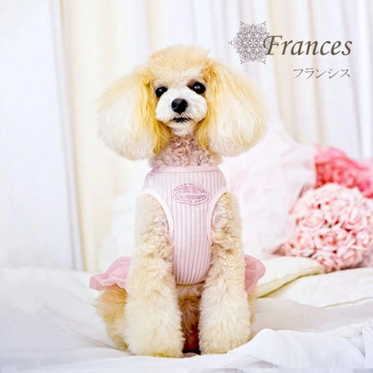 グラマーイズム Glamourism フランシス（Frances）【小型犬 犬服 トップス インナー ワンピース セレブ】