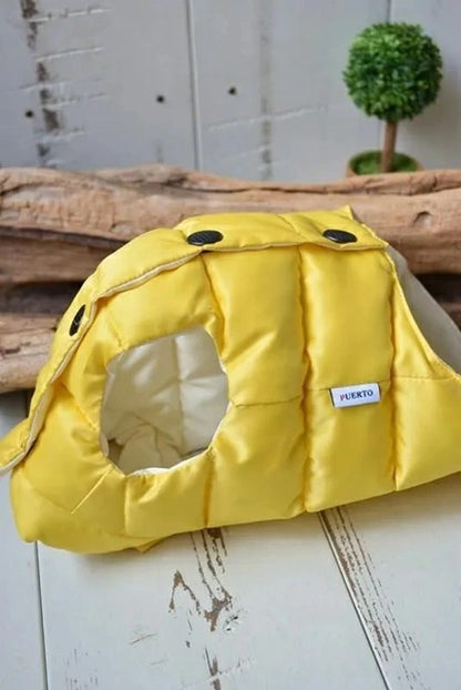 プエルト PUERTO チリアレモン リバーシブルダウンベスト【小型犬 犬服 ウエア アウター ダウンベスト セレブ】