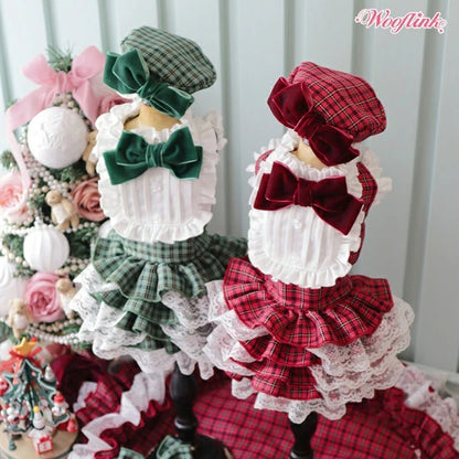 ウーフリンク WOOFLINK JOY BERET【小型犬 犬用 ヘアアクセサリー ベレー帽 帽子 セレブ】
