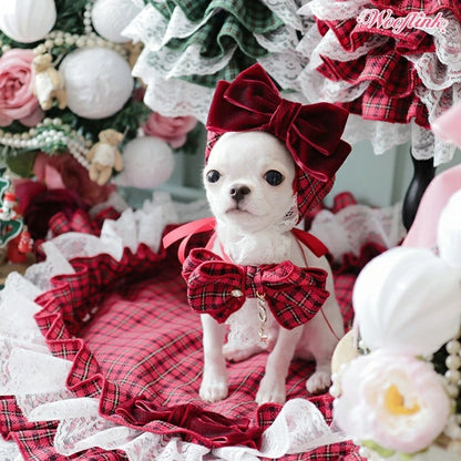 ウーフリンク WOOFLINK JOY BERET【小型犬 犬用 ヘアアクセサリー ベレー帽 帽子 セレブ】