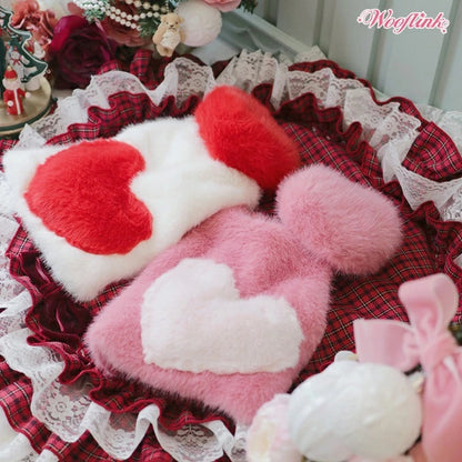 ウーフリンク WOOFLINK BIG AT HEART【小型犬 犬服 トップス ファーベスト アウター 羽織り物 セレブ】