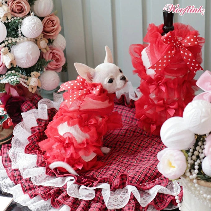 ウーフリンク WOOFLINK PRETTY THING【小型犬 犬服 トップス フーディ パーカー セレブ】