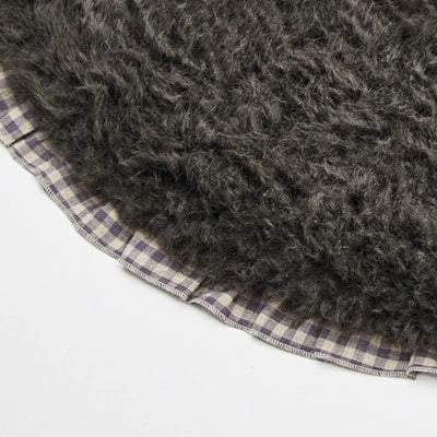 ルイスドッグ louisdog Charcoal Gingham Rug【小型犬 犬用 ラグ マット インテリア セレブ】