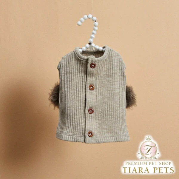 ルイスドッグ louisdog Misty Puff Tee-digan【小型犬 犬服 トップス ハイネック セレブ】