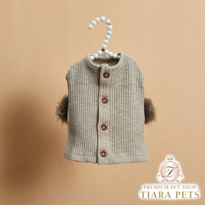 ルイスドッグ louisdog Misty Puff Tee-digan【小型犬 犬服 トップス ハイネック セレブ】