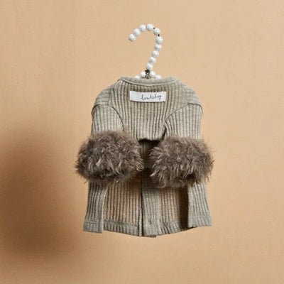 ルイスドッグ louisdog Misty Puff Tee-digan【小型犬 犬服 トップス ハイネック セレブ】