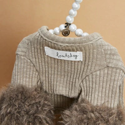 ルイスドッグ louisdog Misty Puff Tee-digan【小型犬 犬服 トップス ハイネック セレブ】