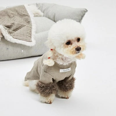 ルイスドッグ louisdog Misty Puff Tee-digan【小型犬 犬服 トップス ハイネック セレブ】