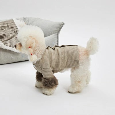 ルイスドッグ louisdog Misty Puff Tee-digan【小型犬 犬服 トップス ハイネック セレブ】