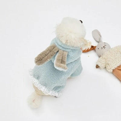 ルイスドッグ louisdog Bunny Hoody/Mint【小型犬 犬服 トップス フーディ パーカー セレブ】