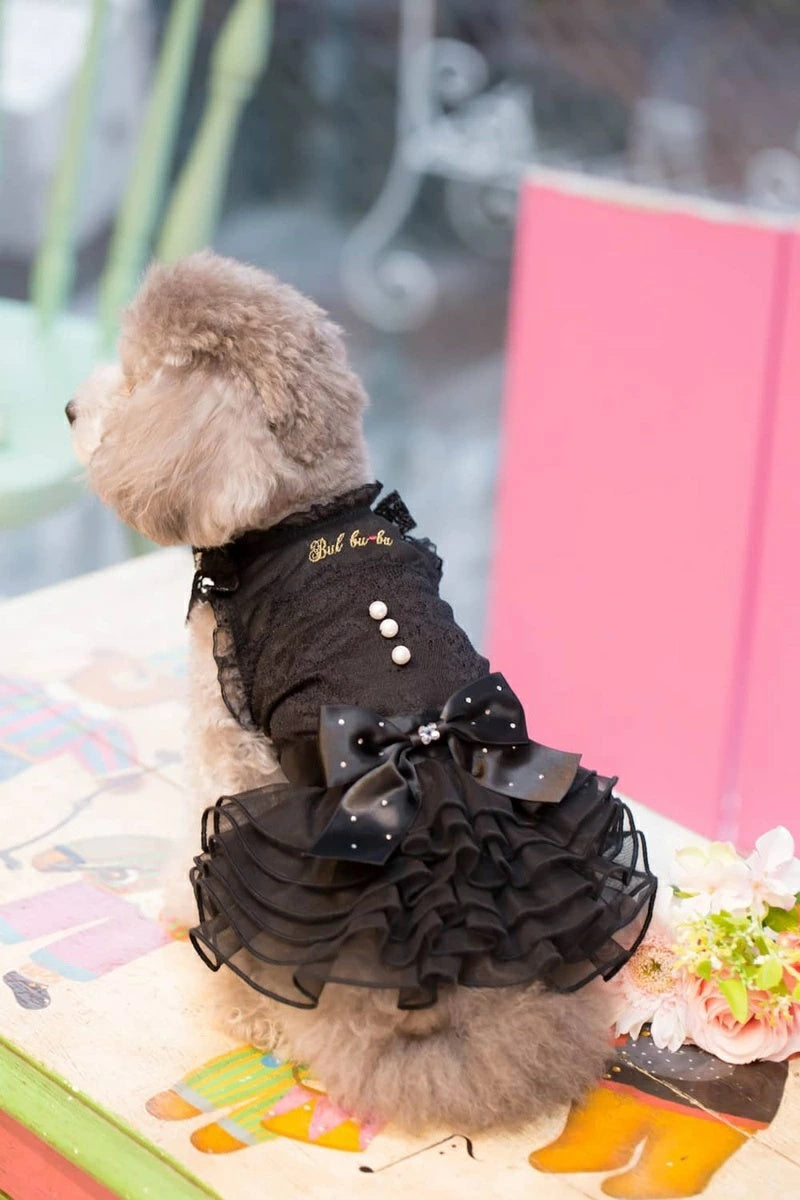 ブルブブ BUL BU-BU Classical 2WAY O/P【小型犬 犬服 ワンピース ドレス スカート セレブ】