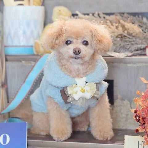 きゃんナナ CanNana くまリボンチョーカー AC-044【小型犬 アクセサリー チョーカー】