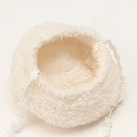 きゃんナナ CanNana ふわもこベレー帽 LH-015【小型犬 ヘアアクセサリー 帽子 ベレー】