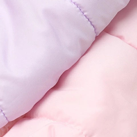 きゃんナナ CanNana リボン付き中綿マント 1174【小型犬 犬服 アウター コート マント ケープ】