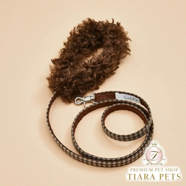 ルイスドッグ louisdog For Hand Leash/Blush Suede【小型犬 犬用 リード 散歩 セレブ】