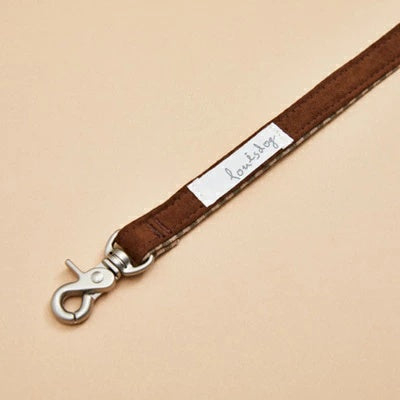 ルイスドッグ louisdog For Hand Leash/Blush Suede【小型犬 犬用 リード 散歩 セレブ】