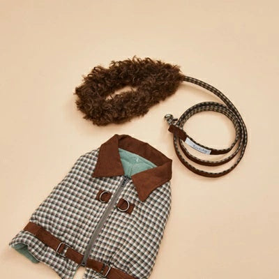 ルイスドッグ louisdog For Hand Leash/Blush Suede【小型犬 犬用 リード 散歩 セレブ】
