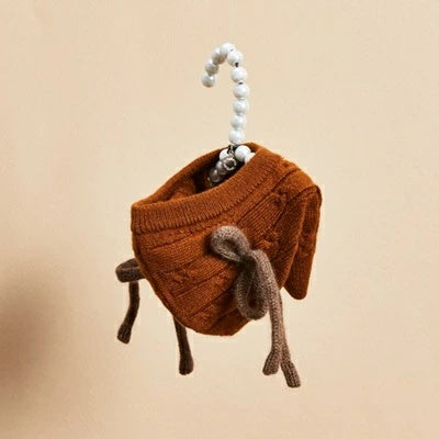 ルイスドッグ louisdog Mocha Mousse Cashmere Balaclava【小型犬 犬用 帽子 被り物 防寒 防風 セレブ】