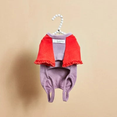 ルイスドッグ louisdog Purple Mousse Pants【小型犬 犬服 つなぎ ロンパース セレブ】