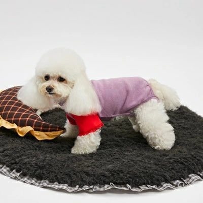 ルイスドッグ louisdog Purple Mousse Pants【小型犬 犬服 つなぎ ロンパース セレブ】