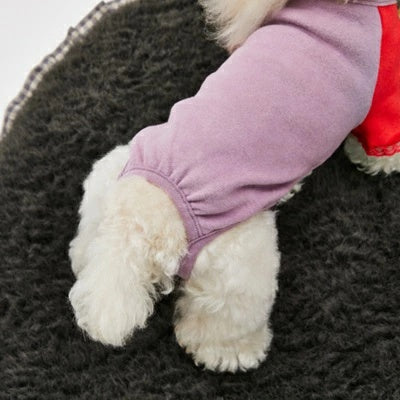 ルイスドッグ louisdog Purple Mousse Pants【小型犬 犬服 つなぎ ロンパース セレブ】