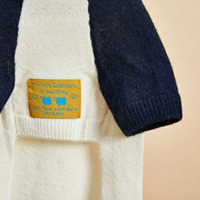 ルイスドッグ louisdog DUO Cashmere Sweater【小型犬 犬服 トップス セーター ニット セレブ】