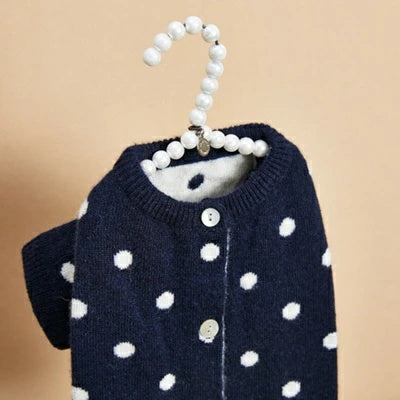 ルイスドッグ louisdog DOTTY Cashmere Cardigan【小型犬 犬服 トップス カーディガン アウター ニット セレブ】